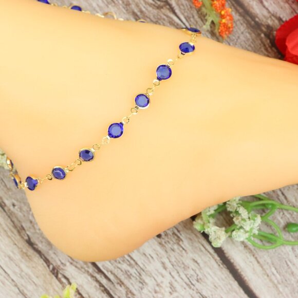 "Dainty Anklet for Women – Elegant Everyday Jewelry & Perfect Gift | MLCRC1457 - Picture 9 of 10